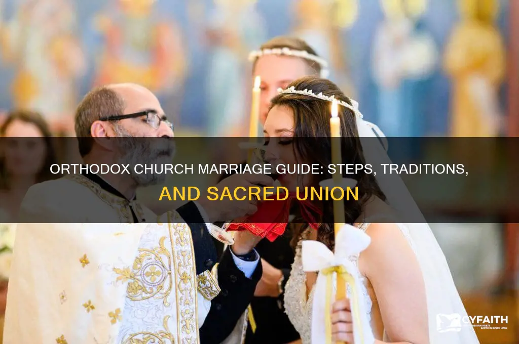 how to get married in orthodox church