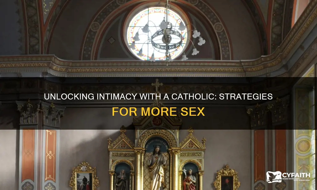 how to get mire sex from a catholic