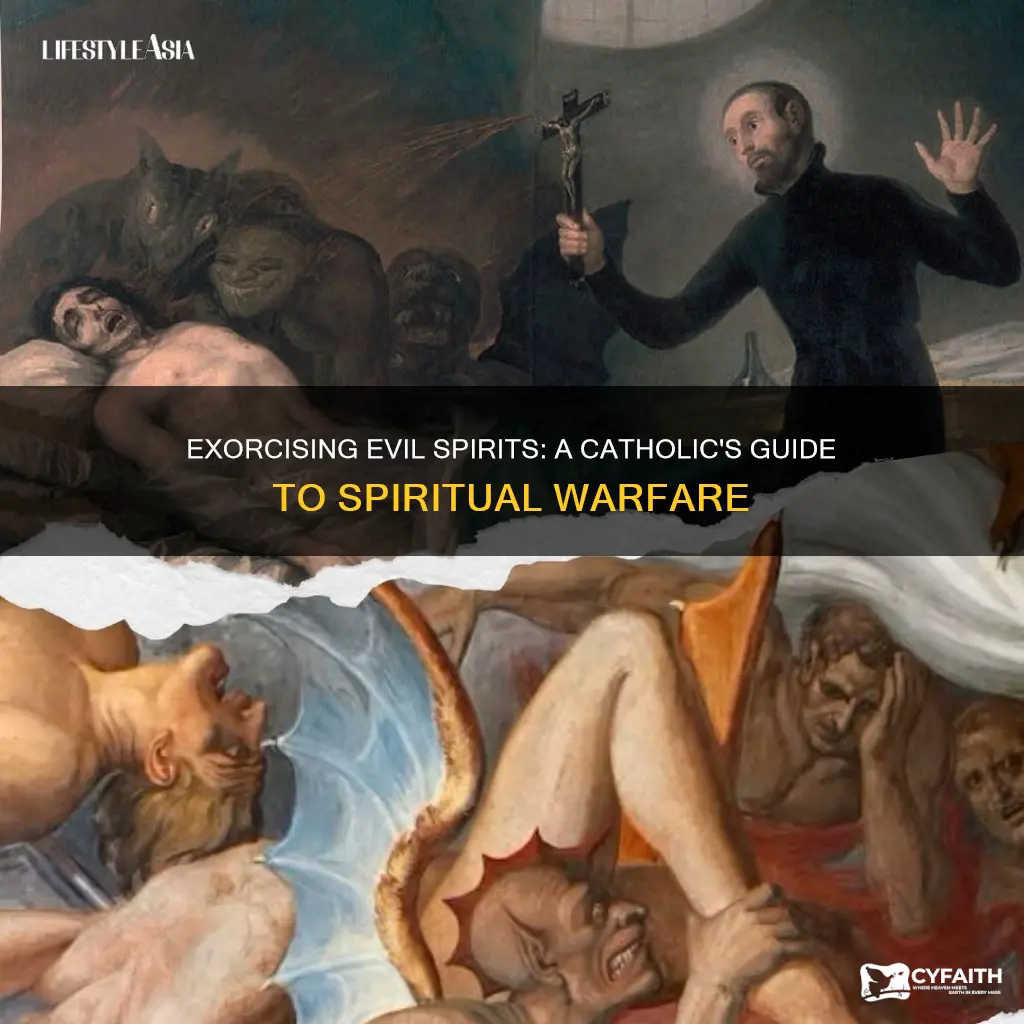 how to get rid of evil spirits catholic