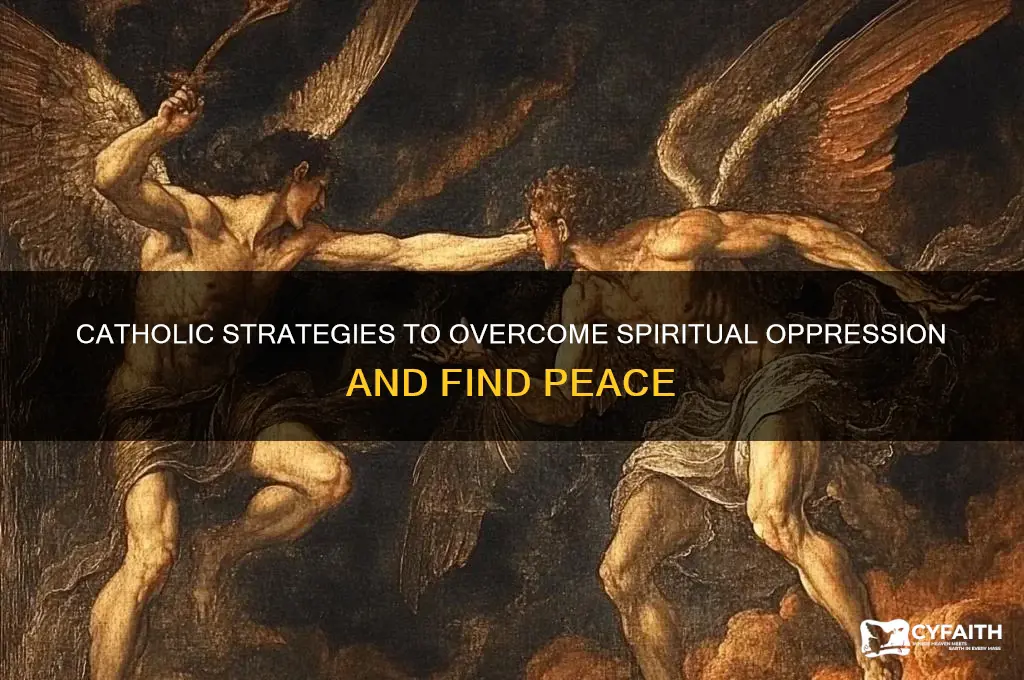 how to get the devil off your back catholic