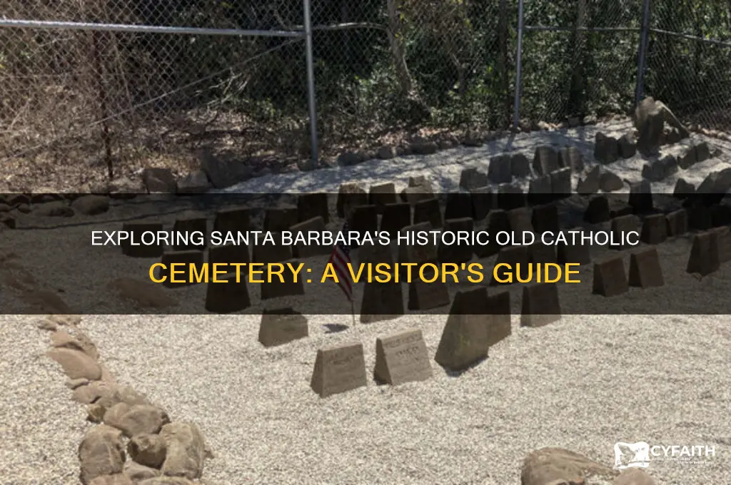 how to get to old catholic cemetery santa barbara