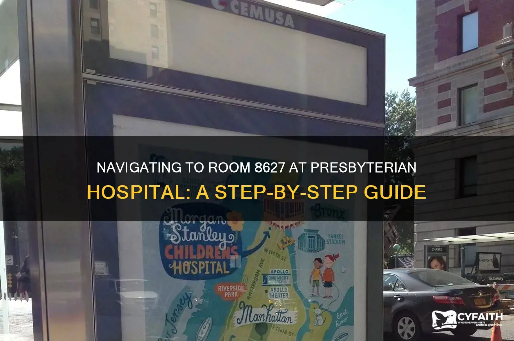 how to get to room 8627 at presbyterian hospital