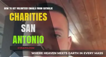 Volunteer with Catholic Charities San Antonio: How to Get Emails