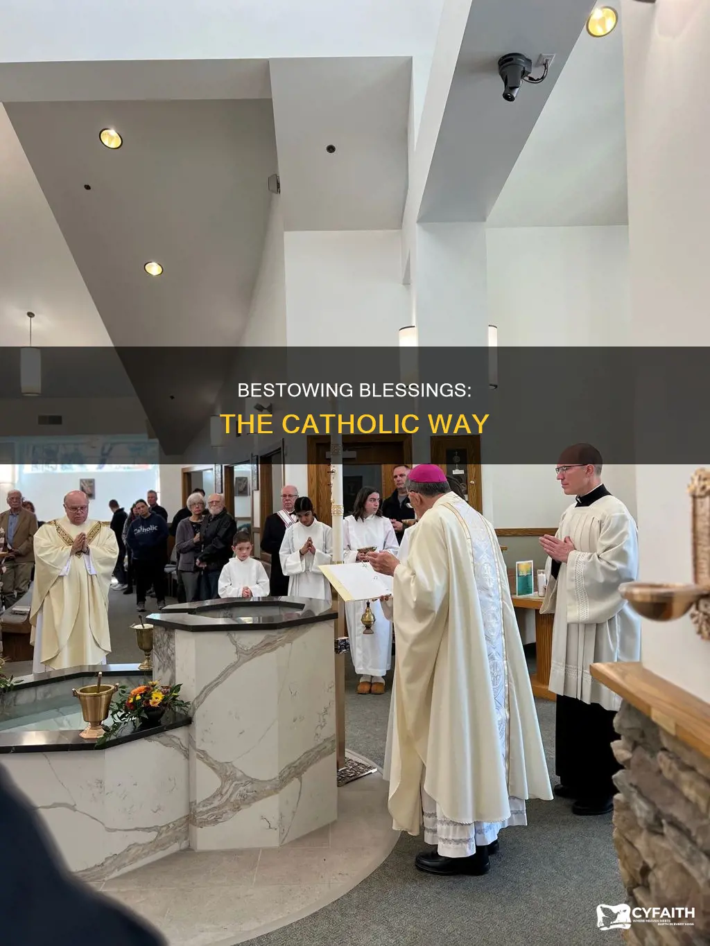 how to give a catholic blessing