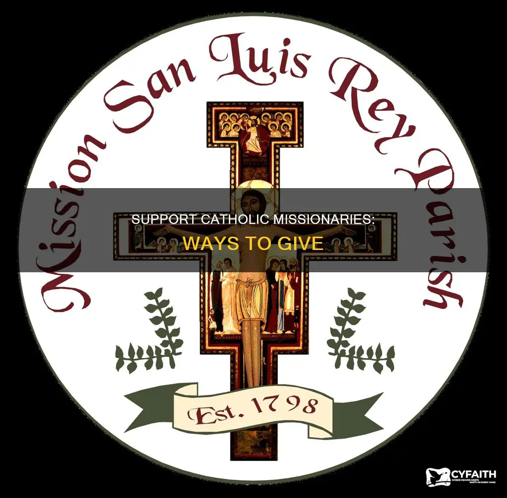 how to give to catholic missionary work