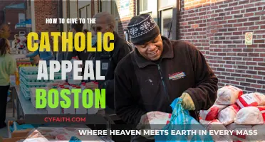 Donate to the Catholic Appeal Boston: Here's How