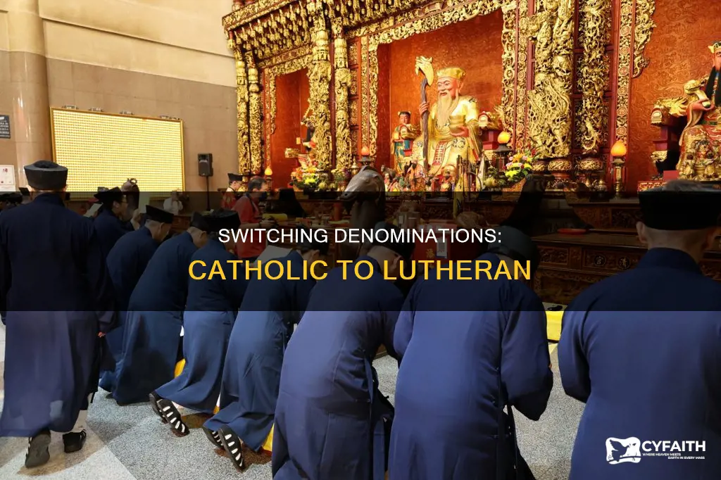 how to go from catholic to lutheran