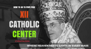 Visit Pope Pius XII Catholic Center: A Step-by-Step Guide