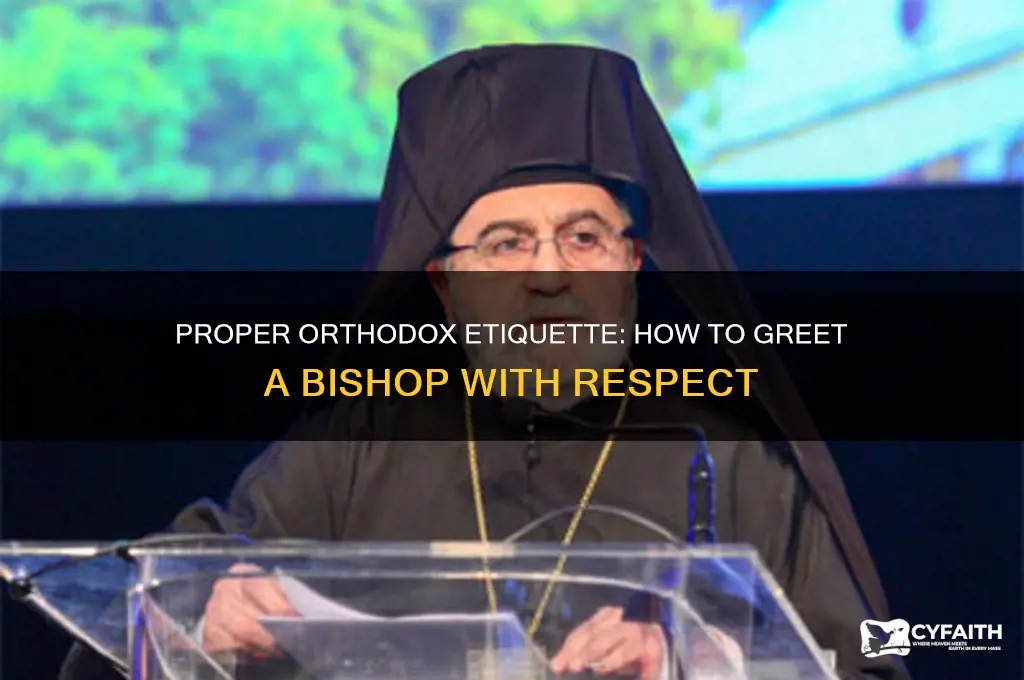 how to greet a bishop orthodox