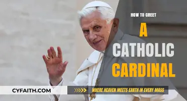 Greeting a Cardinal: The Proper Way
