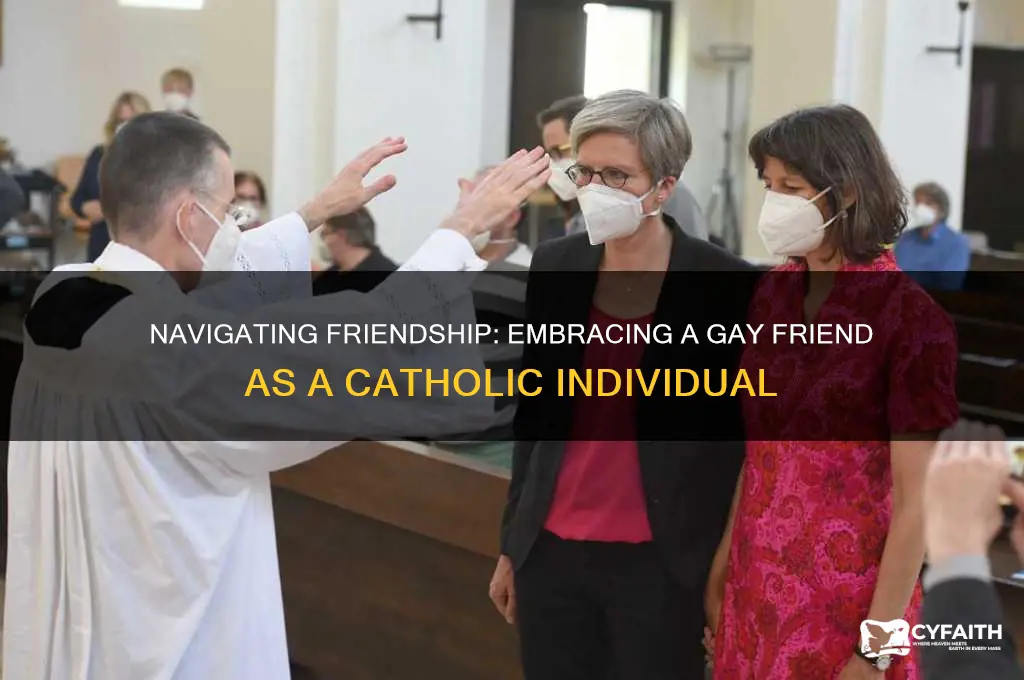 how to handle gay friend when you are catholic