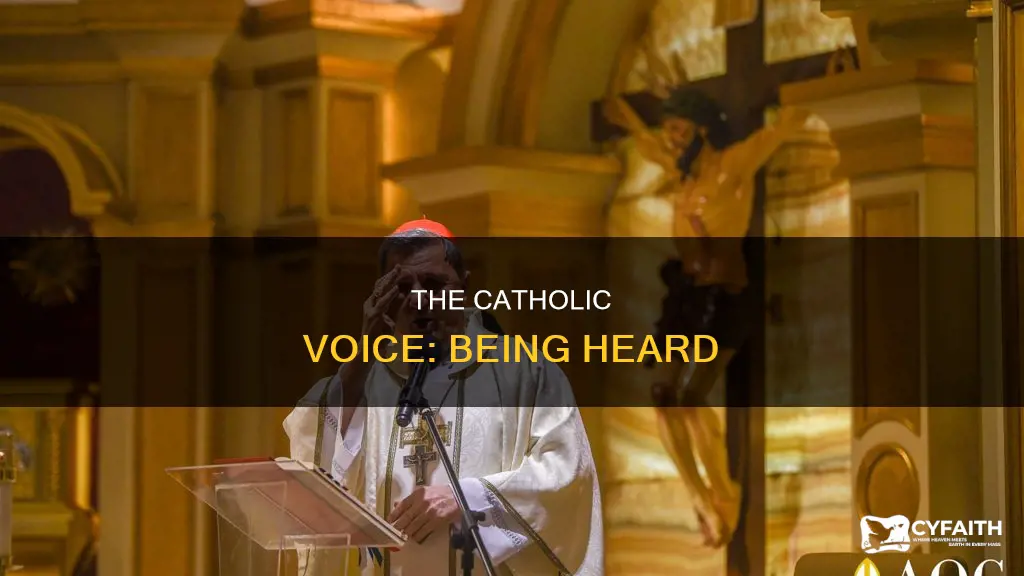 how to have a voice catholic