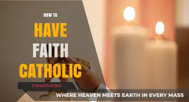 Strengthening Catholic Faith: Practical Steps for Deeper Trust and Connection
