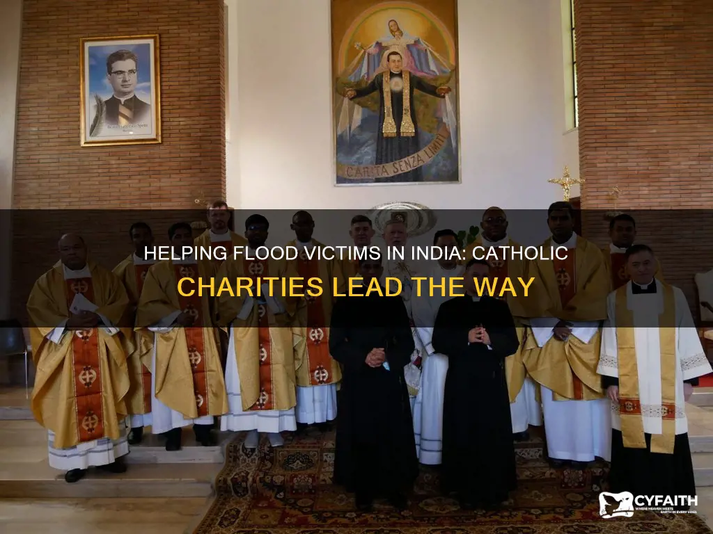 how to help flood victims india catholic