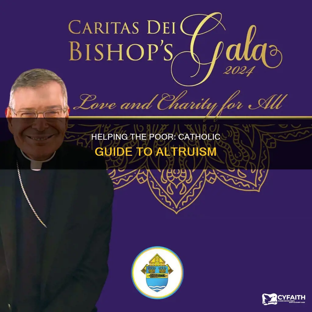 how to help the poor catholic