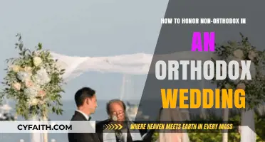 Honoring Non-Orthodox Traditions in an Orthodox Wedding: A Guide