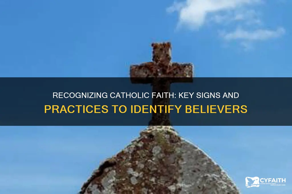 how to identify a catholic