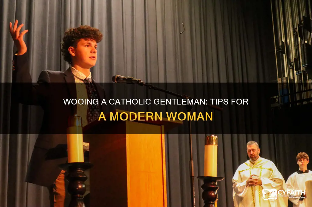 how to impress a catholic man