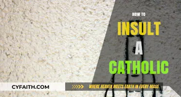 Mastering the Art of Insulting Catholics: A Guide to Offensive Remarks