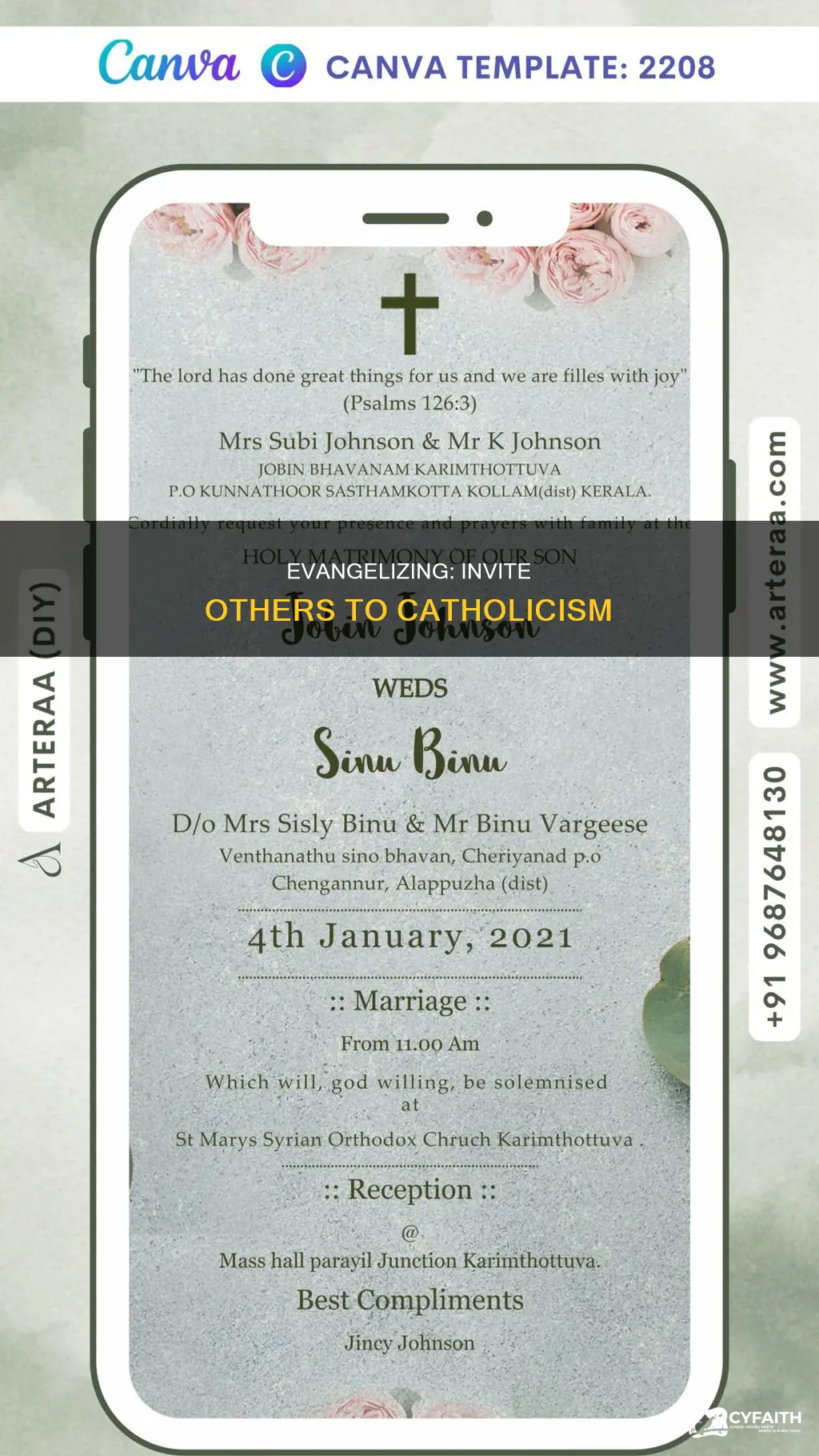 how to invite someone to be catholic