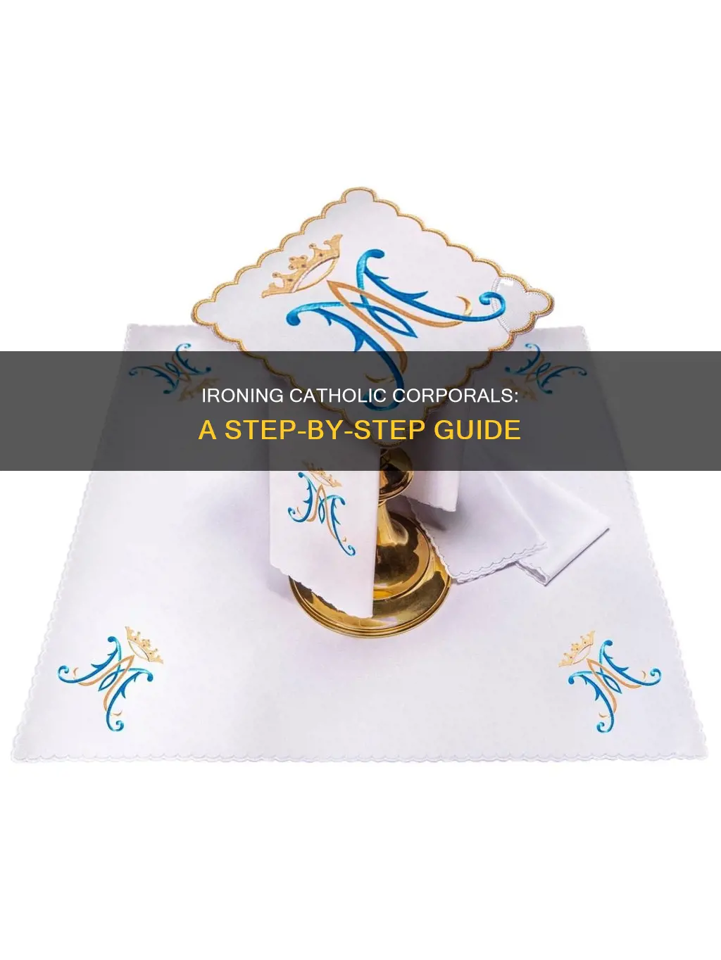 how to iron a catholic corporal