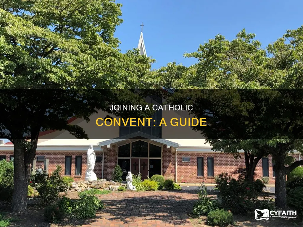 how to join a catholic convent