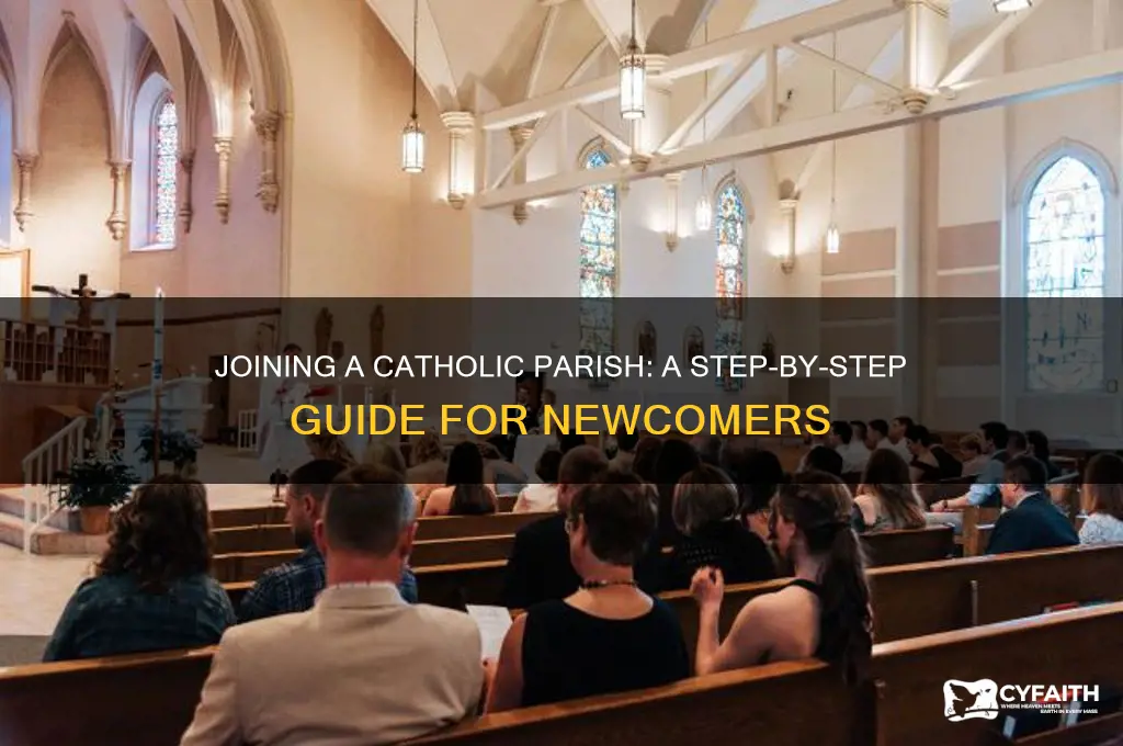 how to join catholic parish