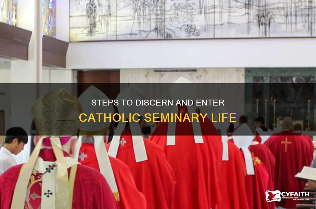 how to join catholic seminary