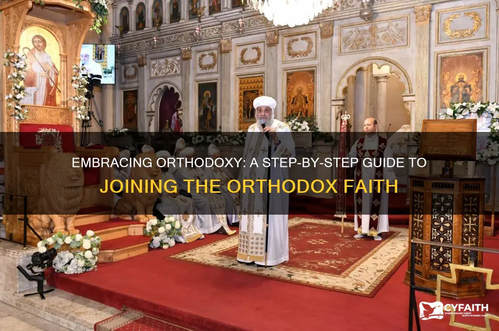 how to join orthodox faith