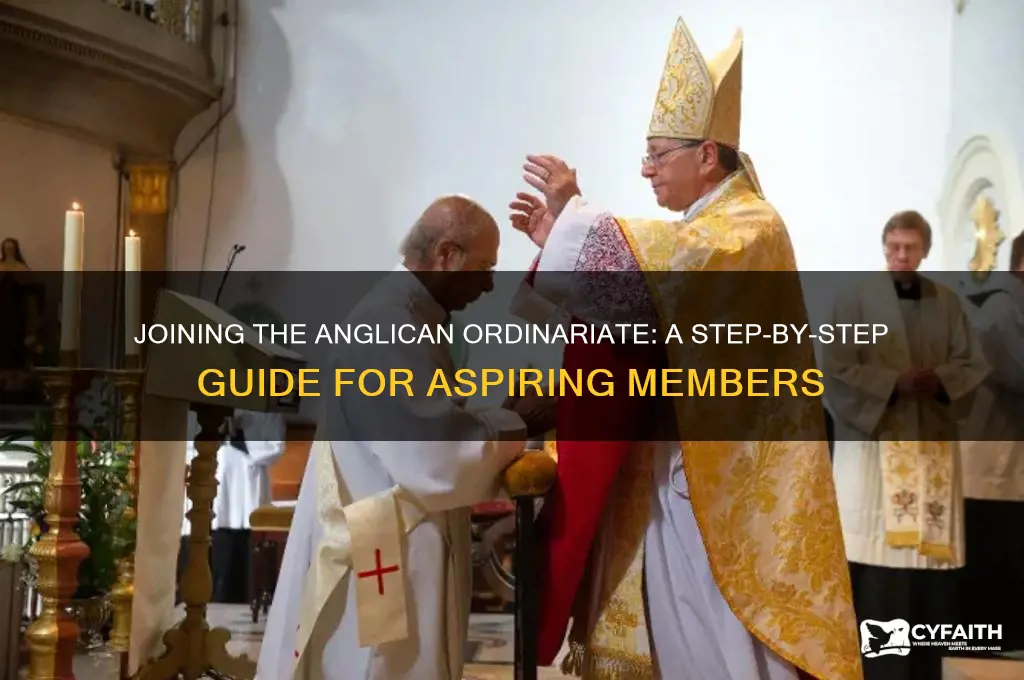 how to join the anglican ordinariate