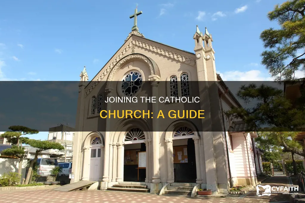 how to join the catholic churck