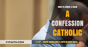 Valid Catholic Confessions: What You Need to Know