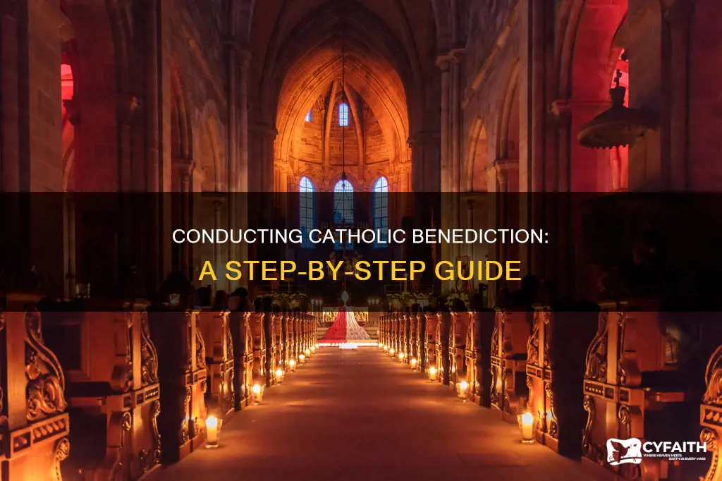 how to lead a catholic benediction service
