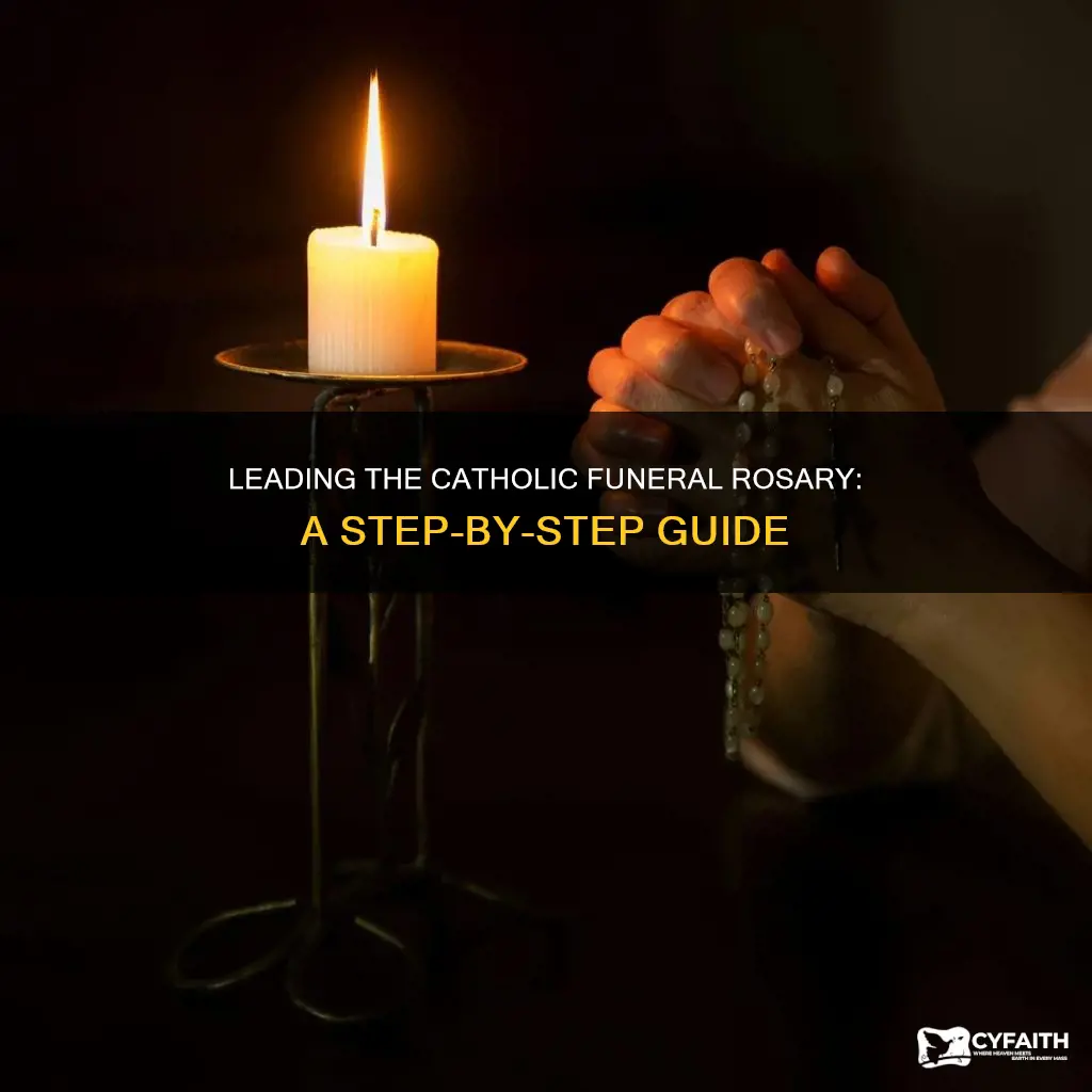 how to lead a catholic funeral rosary