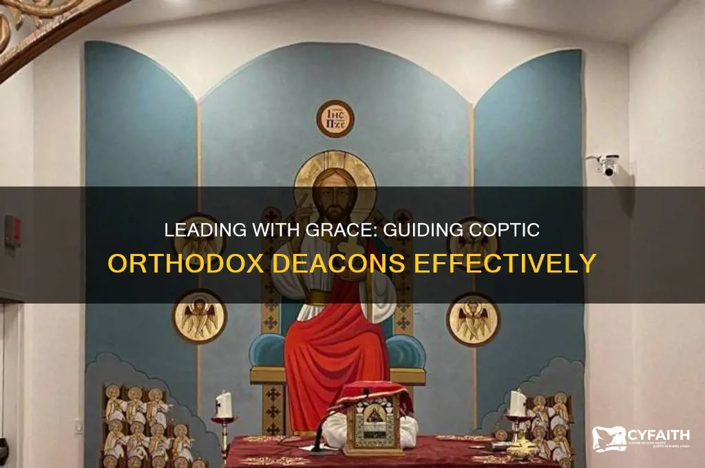 how to lead the mass coptic orthodox deacons