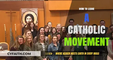 Leaving a Catholic Movement: Your Personal Guide