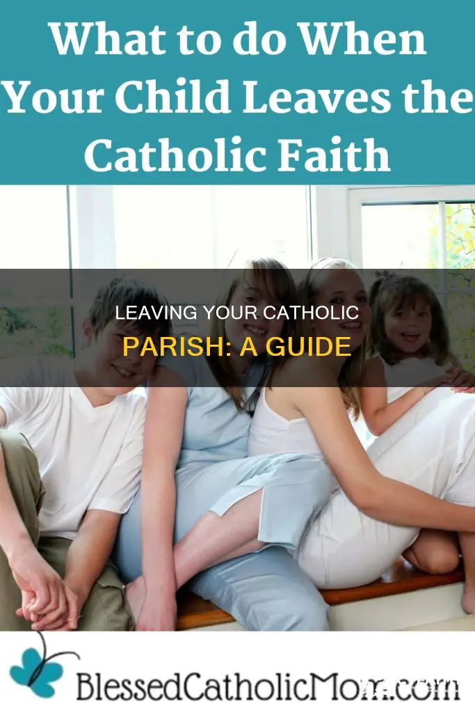 how to leave a catholic parish