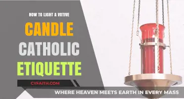 Lighting Votive Candles: Catholic Etiquette Guide