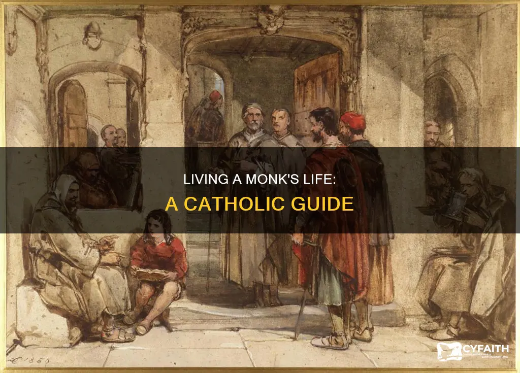 how to live like a catholic monk