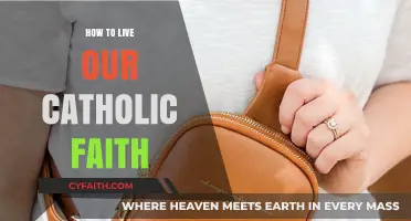Living Faithfully: A Catholic's Guide to Daily Life