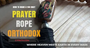 Crafting a Traditional 100-Knot Orthodox Prayer Rope: A Step-by-Step Guide