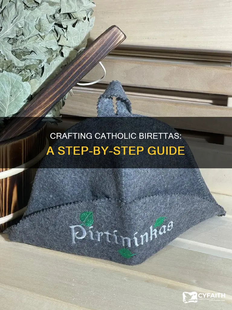 how to make a catholic biretta hat