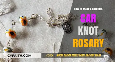 Crafting a Car Knot Rosary: A Catholic Guide