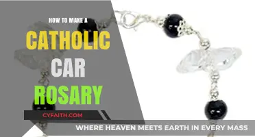 Crafting a Catholic Car Rosary: A Spiritual Guide