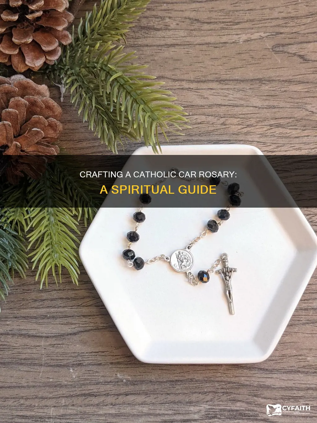 how to make a catholic car rosary