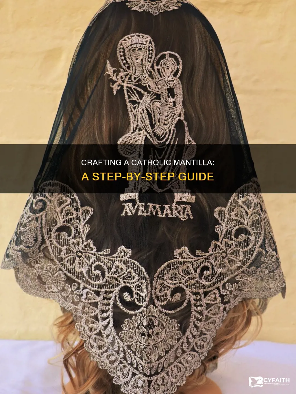 how to make a catholic mantilla
