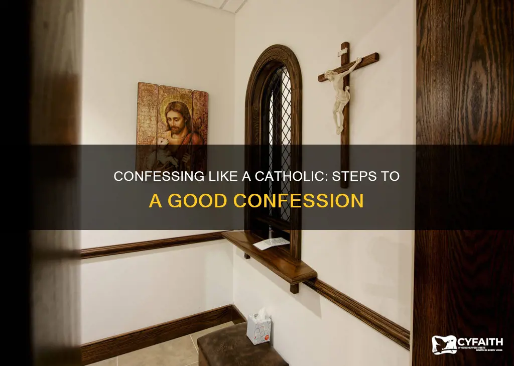 how to make a good confession catholic
