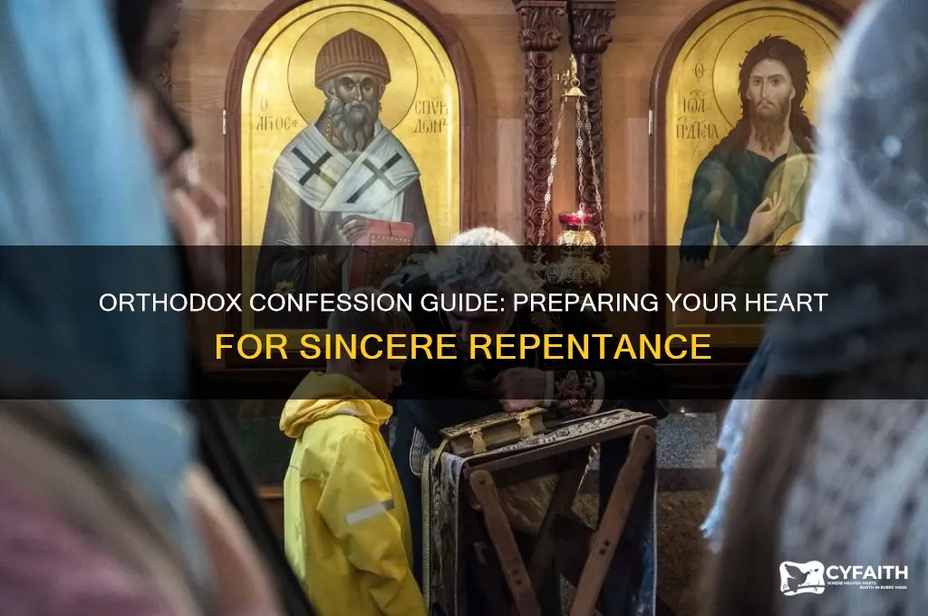 how to make a good confession orthodox