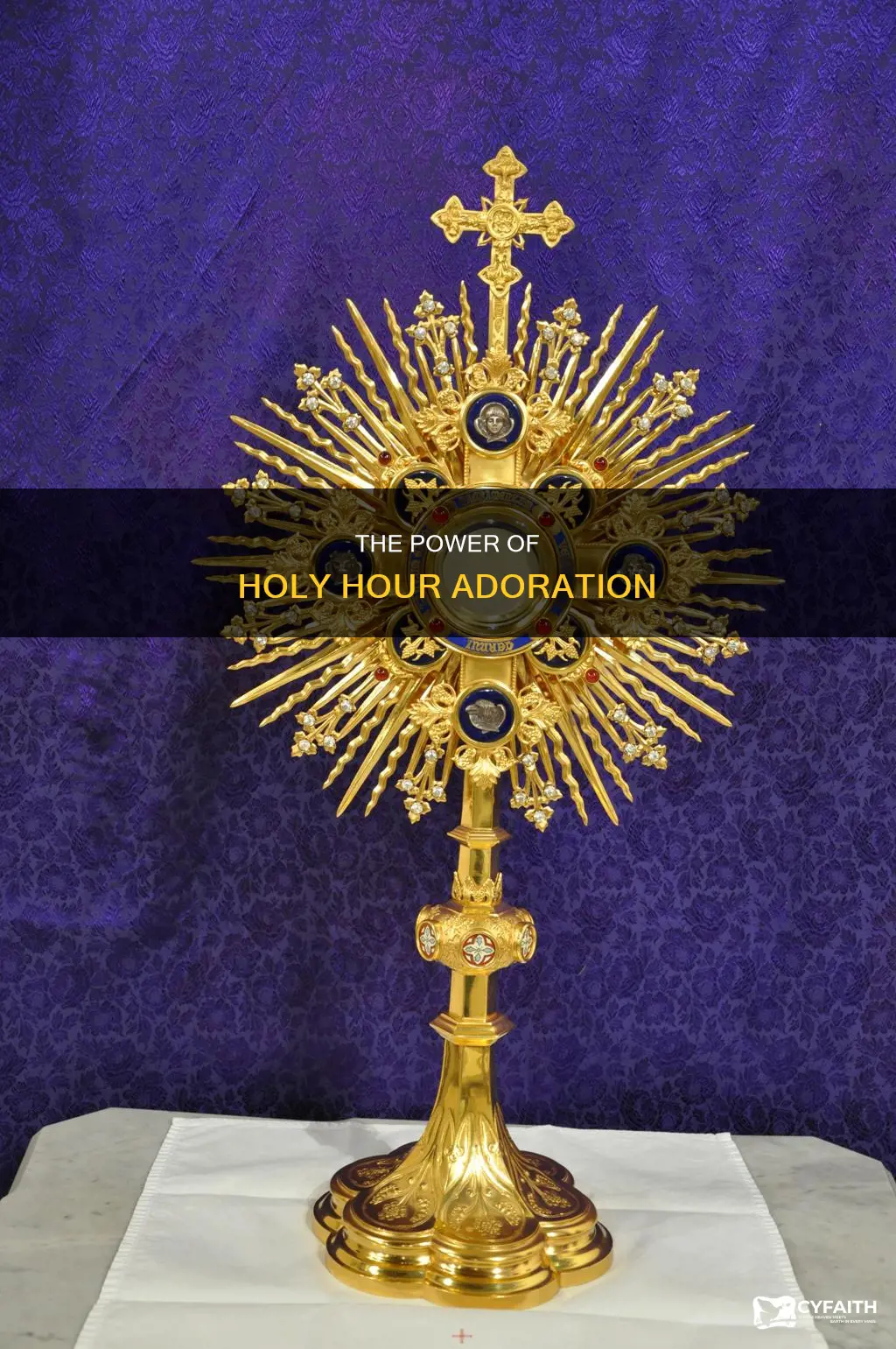 how to make a holy hour adoration catholic