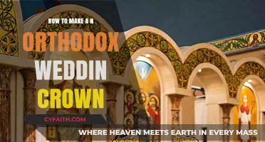 Crafting Traditional Orthodox Wedding Crowns: A Step-by-Step Guide